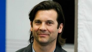 Santiago Solari durante un evento