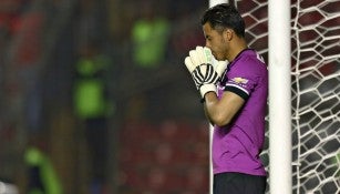 Alfredo Talavera antes de parar el penalti