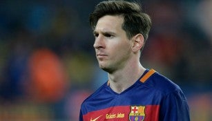 Messi, durante un encuentro del Barcelona 