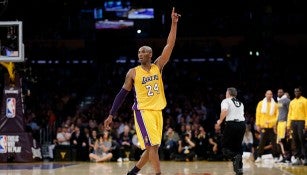 Kobe Bryant, durante su último partido en la NBA