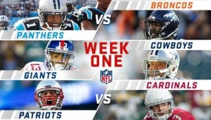 Imagen de los partidos de la Semana 1 de NFL