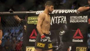 Yair 'Pantera' Rodríguez durante el evento UFC 188