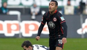 Marco Fabián con el Eintracht Frankfurt