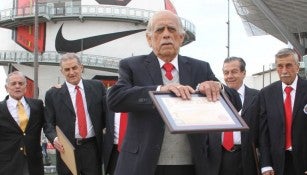 Tigre Sepúlveda en un homenaje a Chava Reyes