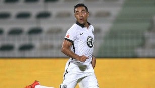 Marco Fabián, durante un partido con el Eintracht Frankfurt