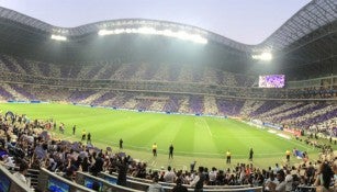 Así luce el mosaico en el Estadio BBVA