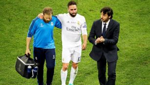 Carvajal sale lesionado en la Final de la Champions League 