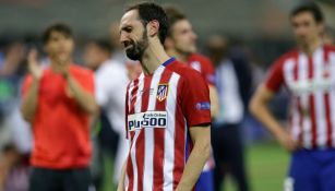 Juanfran llora tras perder la Final de Champions