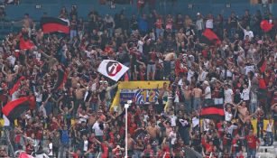 Afición del Atlas en el Estadio Jalisco