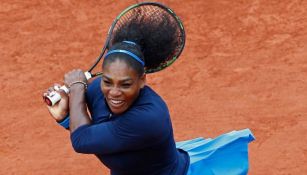 Serena Williams durante las Semifinales de Roland Garros