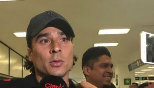 Guillermo Ochoa hablado con los medios en el aeropuerto de la CDMX