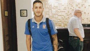 Ismael Sosa en la pretemporada de Tigres