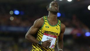 Kemar Bailey-Cole representando a Jamaica durante una competencia 