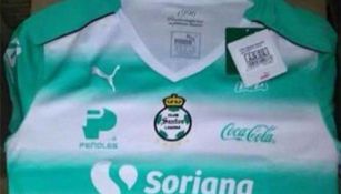 Así luce el jersey de Santos