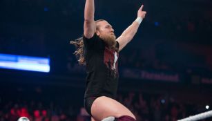 El exluchador y dos veces campeón de WWE, Daniel Bryan, durante una de sus últimos combates