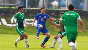 Jonathan Cristaldo, durante el juego entre Cruz Azul y Zacatepec