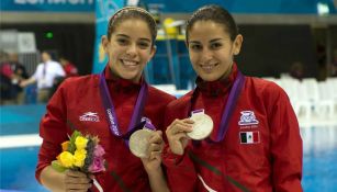 Paola Espinosa y Alejandra Orozco, medallistas de plata en Londres 2012