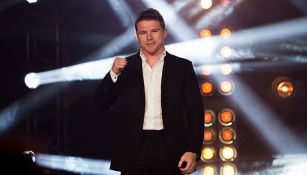 Canelo en presentación de uno de sus combates