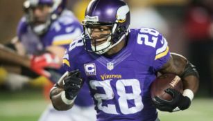 Adrian Peterson con los Vikingos de Minnesota