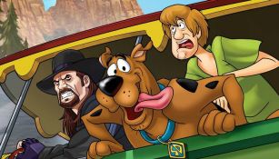 Undertaker y Scooby Doo en el cartel de la película