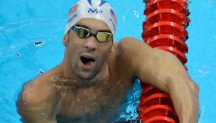 Michael Phelps, en una sesión de entrenamiento previo a Río 2016