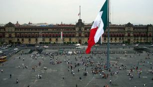 Panorámica del Zócalo de la Ciudad de México