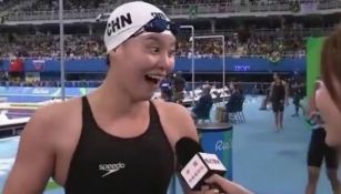 Fu Yuanhu hace caras tras enterarse que ganó la prueba