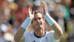 Andy Murray en el partido de Semifinales de Rio 2016