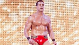 Alberto del Río, durante un evento de la WWE