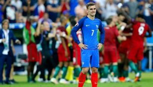 Griezmann se lamenta al término de la Final de la Eurocopa