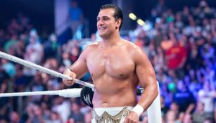 Alberto del Río durante una pelea 