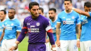 Jugadores de Cruz Azul después de un partido