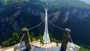 La montaña Tianmen, en el Parque Natural Zhangjiajie