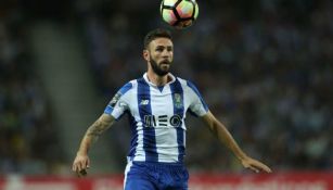 Layún, durante un partido del Porto