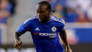 Victor Moses, en partido con el Chelsea