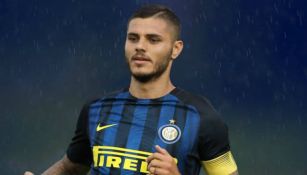 Mauro Icardi con el Inter de Milán