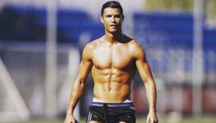 CR7 tras un entrenamiento con el Real Madrid