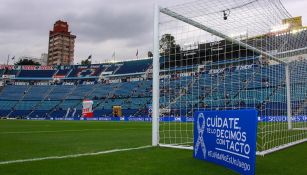 El estadio Azul previo a un partido de La Máquina