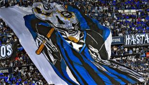 Aficionados de Gallos Blancos de Querétaro durante la Final de Copa MX