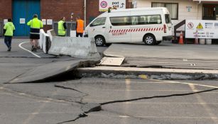 Así quedaron las calles de Wellington, New Zealand, tras terremoto