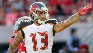 Mike Evans en un partido de los Tampa Bay Bucaneers