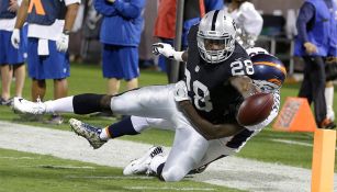 Latavius Murray en juego frente a Denver