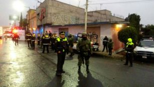 Elementos del CES vigilan las calles del Edomex