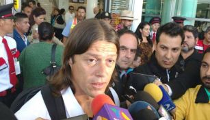 Matías Almeyda habla con los medios tras el Clásico Nacional