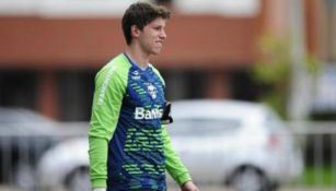 Jackson Folman, en un entrenamiento del Chapecoense 