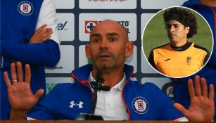 Paco Jémez en su presentación con DT de Cruz Azul