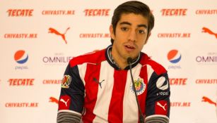 Pizarro, en su presentación con las Chivas de cara al C2017