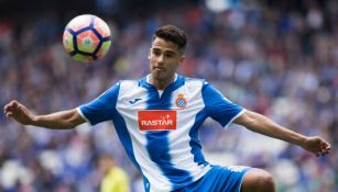 Diego Reyes en un partido de Espanyol