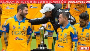 Gignac y Tuca presumen título de Liga 