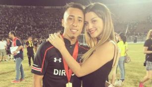  Valeska y Martín Rodríguez tras triunfo con el Colo-Colo